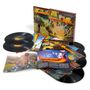 "The Flaming Lips," "Yeah," "The Gold in the Mountain of Our Madness." Cover zeigt bunte, surreale Kunst, Schallplatten.