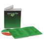 Texte: "CLOSE TO THE EDGE", "YES", "HIGH FIDELITY", "PURE AUDIO". CD-Hülle, Disc und Booklet in Grün- und Orangetönen., Blu-ray Audio