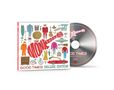 "The Monkees", "Good Times! Deluxe Edition". Illustration mit Retro-Gegenständen und einem CD-Design.