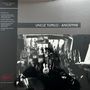 "Uncle Tupelo - Anodyne"; 180-Gramm Vinyl, Limited Edition. Schwarz-weißes Foto mit Gitarren in einem Raum., LP