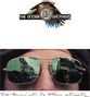 "The Doobie Brothers" Logo mit einem Adler. Unten der Text "takin' it to the streets." Verspiegelte Sonnenbrille., CD