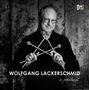 "Wolfgang Lackerschmid, a portrait", zeigt einen Mann mit Brille und Bart, der vier Schlägel kreuzt. Logo oben rechts., 7 CDs