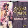 Auf der linken Seite ein Mann in einem Anzug mit Hut und Mundharmonika. Rechts steht "Snooky Pryor. Judgment Day"., CD