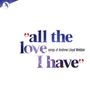 Andrew Lloyd Webber (geb. 1948): Musical: All The Love I Have, CD