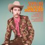Cover mit gelbem und orangefarbenem Text: "COME CRY WITH ME, DANIEL ROMANO". Person im Cowboy-Outfit.