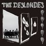 „THE DESLONDES“, „DON'T LET IT DIE“, „VOL. 1“; Menschenrücken auf Bank, stilisierte Tropfen mit Text, Porträtbilder rechts., LP
