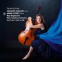 Text: „Perfectly Free“, „OSVALDO GOLIJOV Azul“, „ANNA CLYNE Dance“, „Maja Bogdanović“, „Phion Symphony Orchestra“. Eine Frau in einem blauen Kleid umarmt ein Cello, mit wehenden blauen Stoffbändern., CD