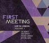 Lee Konitz, Dan Tepfer, Michael Janisch & Jeff Williams: First Meeting: Live In London Volume 1, CD
