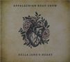 "APPALACHIAN ROAD SHOW" und "DELLA JANE'S HEART". Illustration: anatomisches Herz mit Blumen auf Vintage-Hintergrund., CD