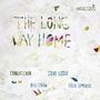 Text: "The Long Way Home", "Charles Chen", "Steve Little", "Bill Crow", "Félix Lemerle". Logo "Cellar 25". Hintergrund: abstrakte Pinselstriche., CD