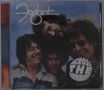 "Foghat" und "ACROSS THE AIRWAVES, OCTOBER 9, 1981". Vier lächelnde Männer mit Sonnenbrillen vor einem Himmelshintergrund., CD