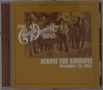 "THE CHARLIE DANIELS BAND. ACROSS THE AIRWAVES. November 22, 1985." Fünf Männer in Cowboy-Outfits, sepiafarbene Töne., CD