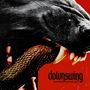 „Downswing and everything was dark.“ Ein schwarzer Panther beißt eine Schlange vor rotem Hintergrund., CD