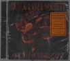 "Black Label Society" und "Engines of Demolition" dominieren. Ein metallischer Totenkopf-Motor-Illustration ist zentral., CD