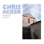 "CHRIS ACKER FAMOUS LUNCH" in großer Schrift, mit einem Bild eines alten Hauses im Hintergrund., LP