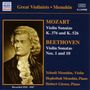 Wolfgang Amadeus Mozart: Sonaten für Violine & Klavier, CD