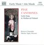 : Piae Cantiones I (1000-1400), CD