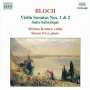 Ernest Bloch: Sonaten f.Violine & Klavier Nr.1 & 2, CD