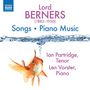 Gerald Hugh Tyrwhitt-Wilson Lord Berners (1883-1950): Klavierwerke & Lieder, CD