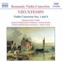 Henri Vieuxtemps (1820-1881): Violinkonzerte Nr.1 & 4, CD