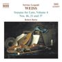 Silvius Leopold Weiss (1687-1750): Lautensonaten Vol.4, CD