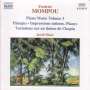Federico Mompou (1893-1987): Klavierwerke Vol.3, CD