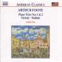 Arthur Foote (1853-1937): Klaviertrios Nr.1 & 2, CD