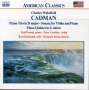 Charles Wakefield Cadman (1881-1946): Klaviertrio op.56, CD