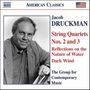 Jacob Druckman (1928-1996): Streichquartette Nr.2 & 3, CD