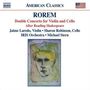 Ned Rorem: Konzert für Violine, Cello & Orchester, CD, CD