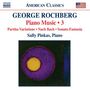George Rochberg (1918-2005): Klaviermusik Vol.3, CD