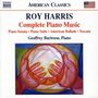 Roy Harris (1898-1979): Klavierwerke, CD