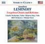 Jonathan Leshnoff: Symphonie Nr.1 "Forgotten Chants & Refrains", CD