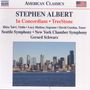 Stephen Albert (1941-1993): TreeStone für Sopran, Tenor & Orchester, CD