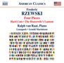 Frederic Rzewski (1938-2021): Four Pieces, CD