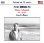 Ned Rorem: Klavierwerke "Piano Album I", CD