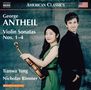 George Antheil (1900-1959): Violinsonaten Nr.1-4, CD