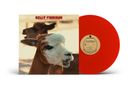 "Kelly Finnigan: B-Sides, Singles & Forgotten Gems" steht auf einem Albumcover. Zwei Lamas und eine rote Vinyl., LP