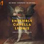 Text: "Ensemble Capella Leonis", "Du Mont - Couperin - de Grigny". Ein Engel mit einem Bogen und Pfeil, im Kunststil gemalt., CD
