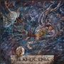 "The Anthropocosmos" steht auf einem Stein. Abstrakte, wirbelnde Formen in Blau- und Brauntönen. Fantastische Kreaturen., CD