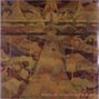 Text: „Lavender Flu, Tracing the Sand by the Post“. Illustration aus abstrakten Formen in warmen Erdtönen., LP