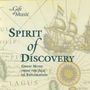 „The Gift of Music - Spirit of Discovery: Great Music from the Age of Exploration“. Illustration einer alten Weltkarte.