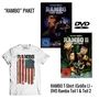 Ted Kotcheff: Rambo 1 & 2 (Geschenkset mit T-Shirt), DVD,DVD,T-Shirts