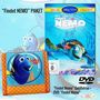 Andrew Stanton: Findet Nemo (Geschenkset mit Findet Dori Geldbeutel), DVD,Merchandise