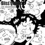 "Bliss Quintet In motion": Eine Illustration von fünf stilisierten Gesichtern, eines spielt Saxophon., LP