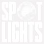 Große, fettgedruckte Buchstaben "SPOTLIGHTS"; mittig ein weißer Kreis mit "RARITIES" darin., LP
