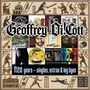 "Geoffrey Oi!Cott. 11/20 years - singles, extras & leg byes." Collage mit Cricket-Motiven im Hintergrund., CD
