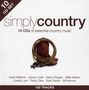 : Simply Country (10 CDs Of Essential Country Music) (2012), CD,CD,CD,CD,CD,CD,CD,CD,CD,CD