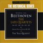 Ludwig van Beethoven (1770-1827): Streichquartette Nr.12-16, CD