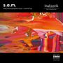 „s.a.m. selected audiophile music | volume two“ und „inakustik“ erscheinen auf einem abstrakten Gemälde in warmen Farben., 2 LPs